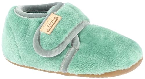 living-kitzb-hel-babyklettschuh-samt-unifarben-timeless-lammfell-hausschuh image 7