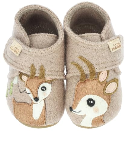 living-kitzb-hel-babyklettschuh-rehkitz-timeless-taupe image 6