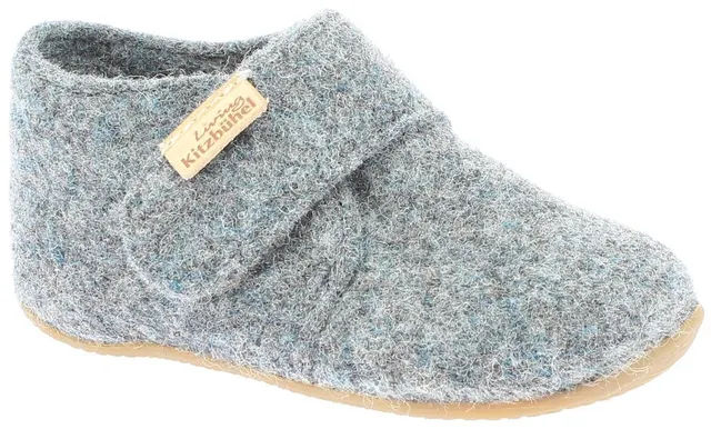 living-kitzb-hel-babyklettschuh-filz-unifarben-hausschuh-unisex-kinder image 1