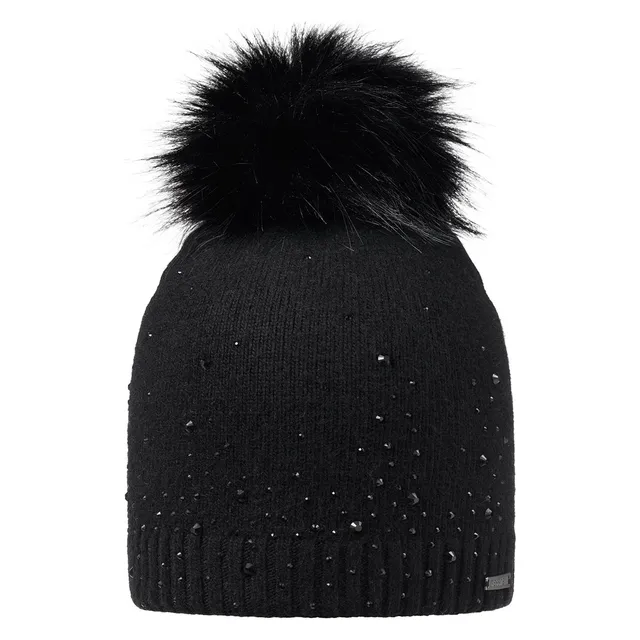 giesswein-beanie-kristallwand-glamour-se-strickm-tze-mit-abnehmbarem-kunstfell-b image 1