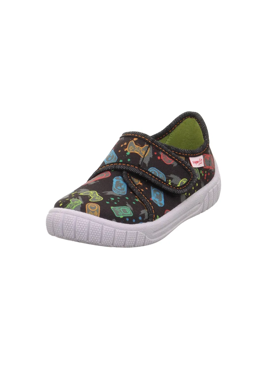 superfit-bill-jungen-hausschuhe-dinosaurier-mit-klettverschluss image 1
