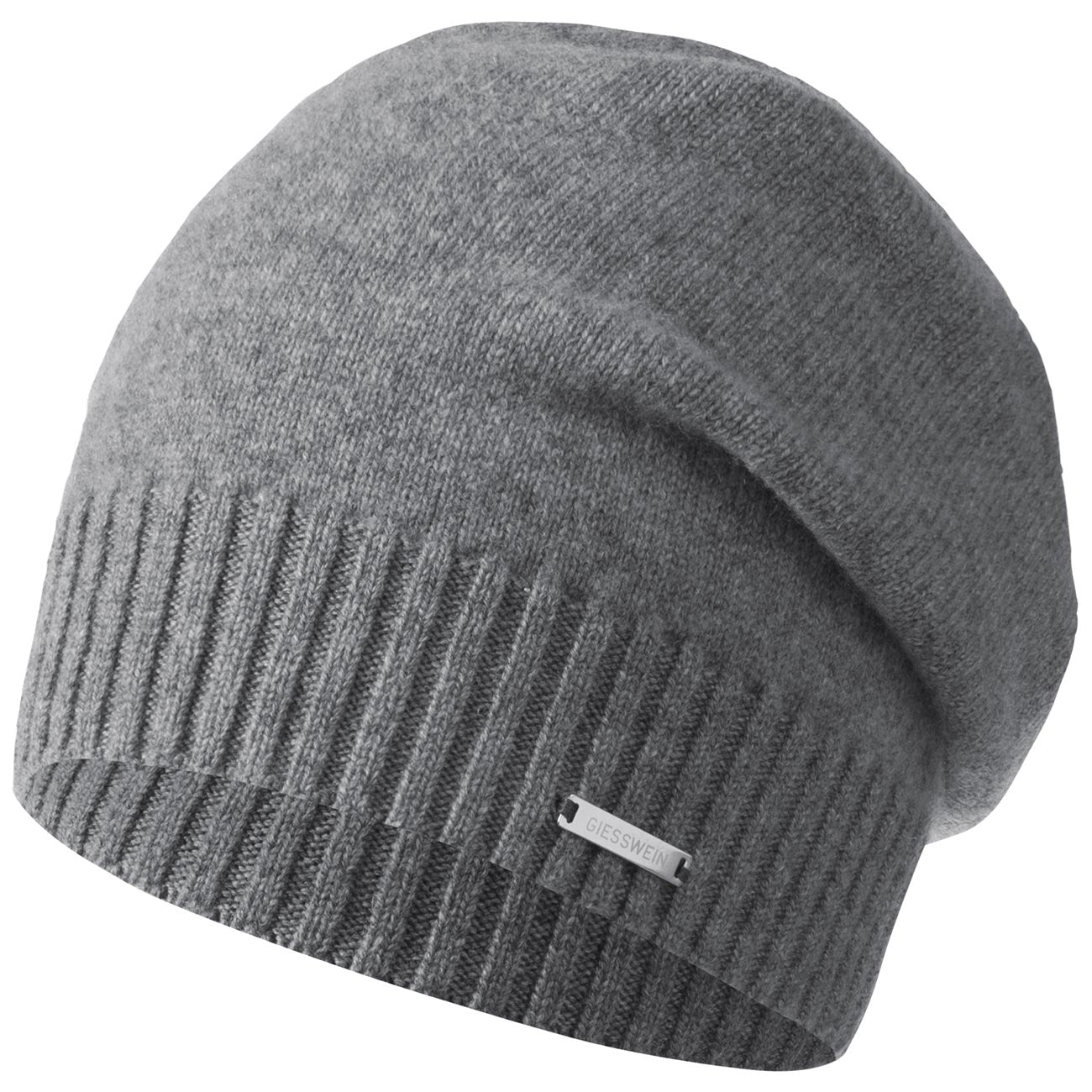 giesswein-schwarzenstein-cashmerebeanie-rippstrick-m-tze image 3