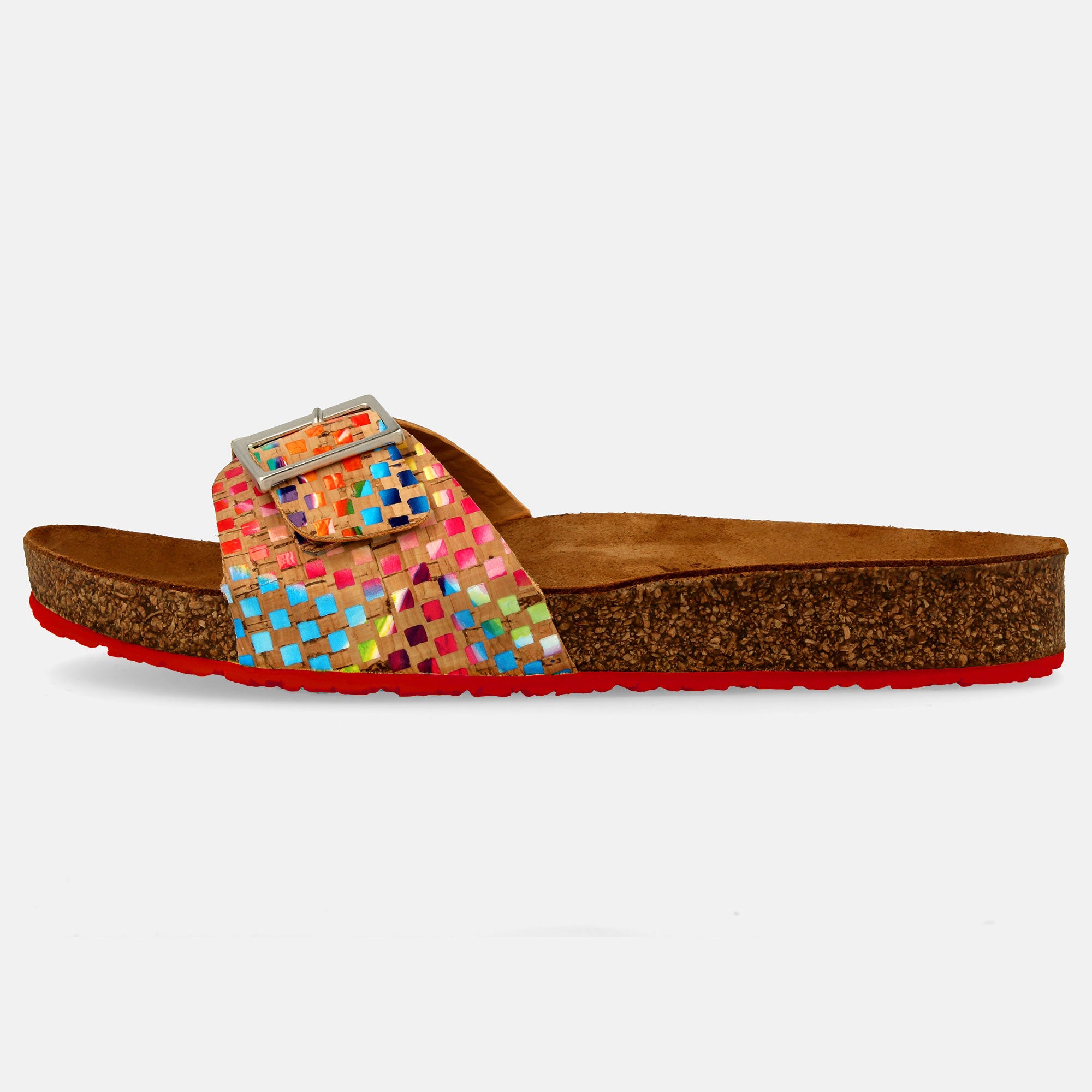 haflinger-gina-cork-multi-pantolette image 5