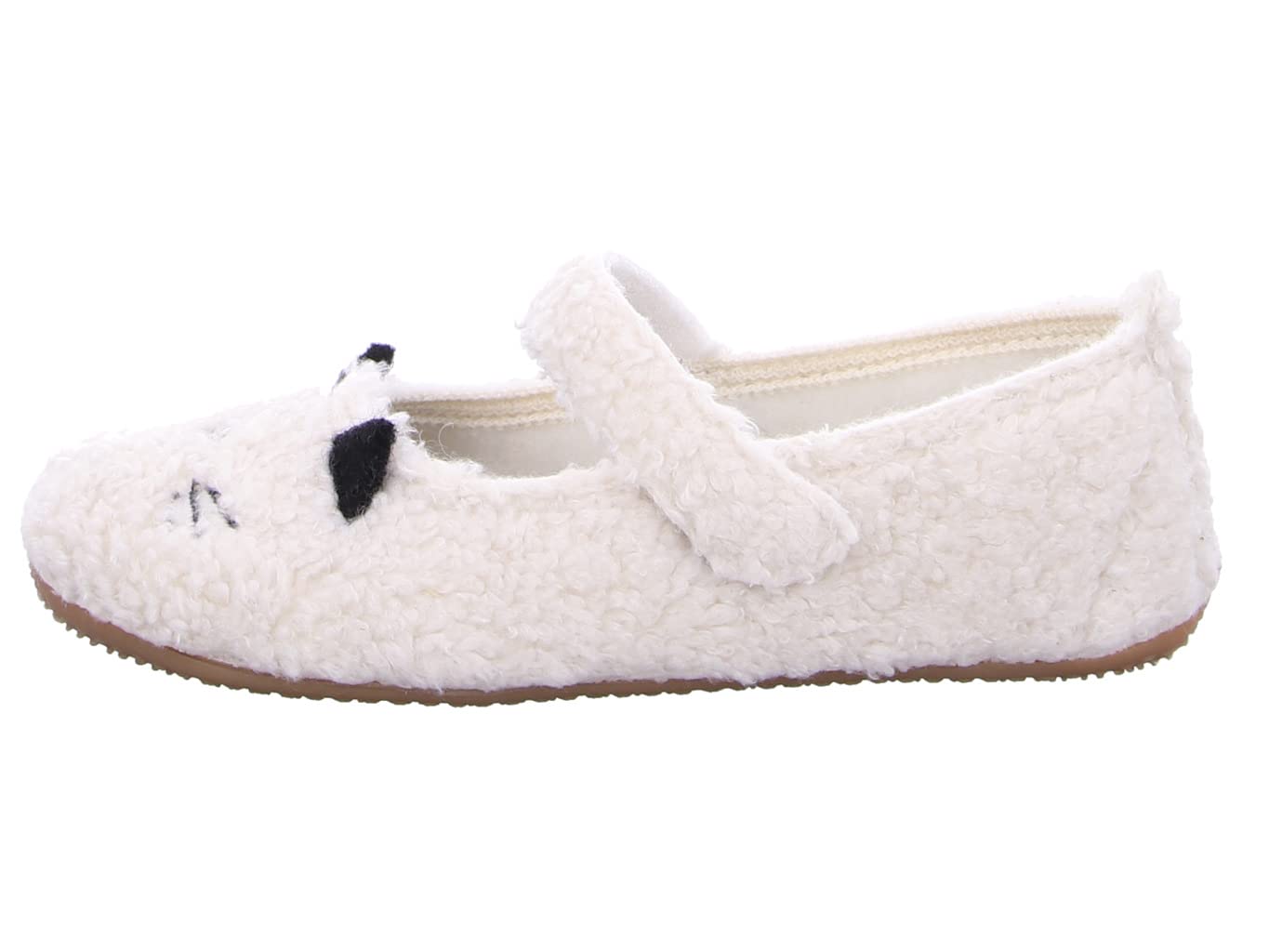 living-kitzb-hel-4021-unisex-kinder-klett-slipper-katze-schurwolle image 3