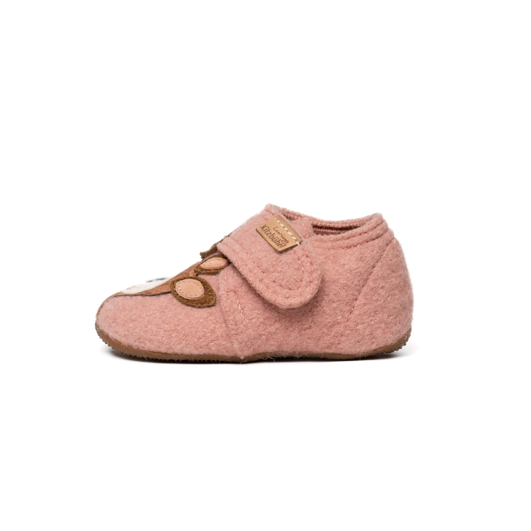 living-kitzb-hel-rosi-rehkitz-babyklettschuh-aus-schurwolle image 2