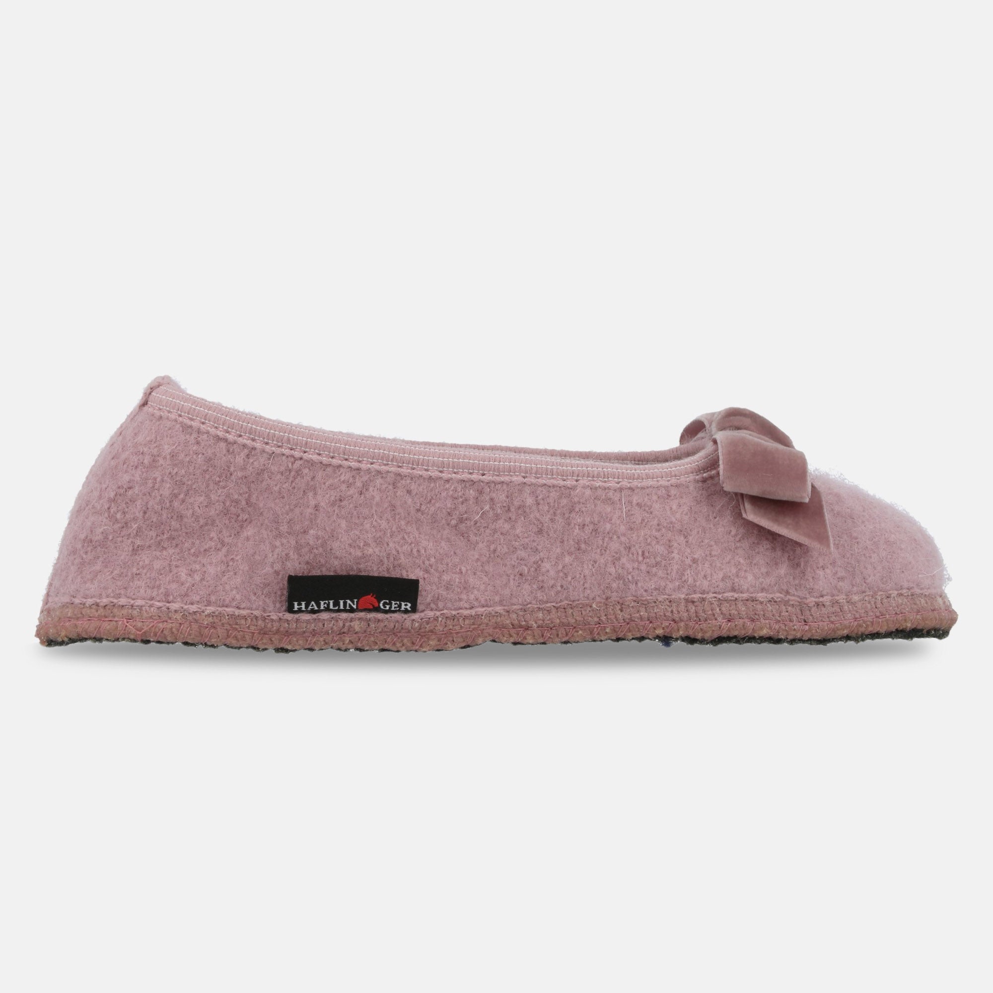 haflinger-slipper-fiocco-wollwalk-ballerina-mit-schleife image 1