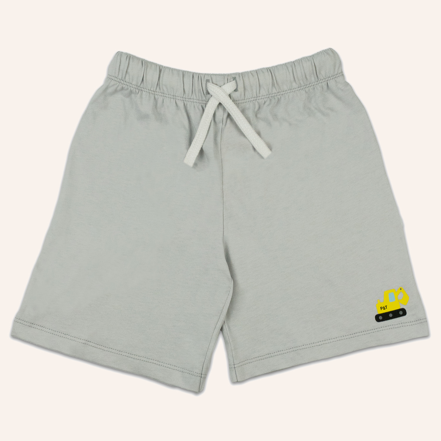 orangenkinder-shorts-bagger-baby-shorts-aus-baumwolle-in-grau image 1