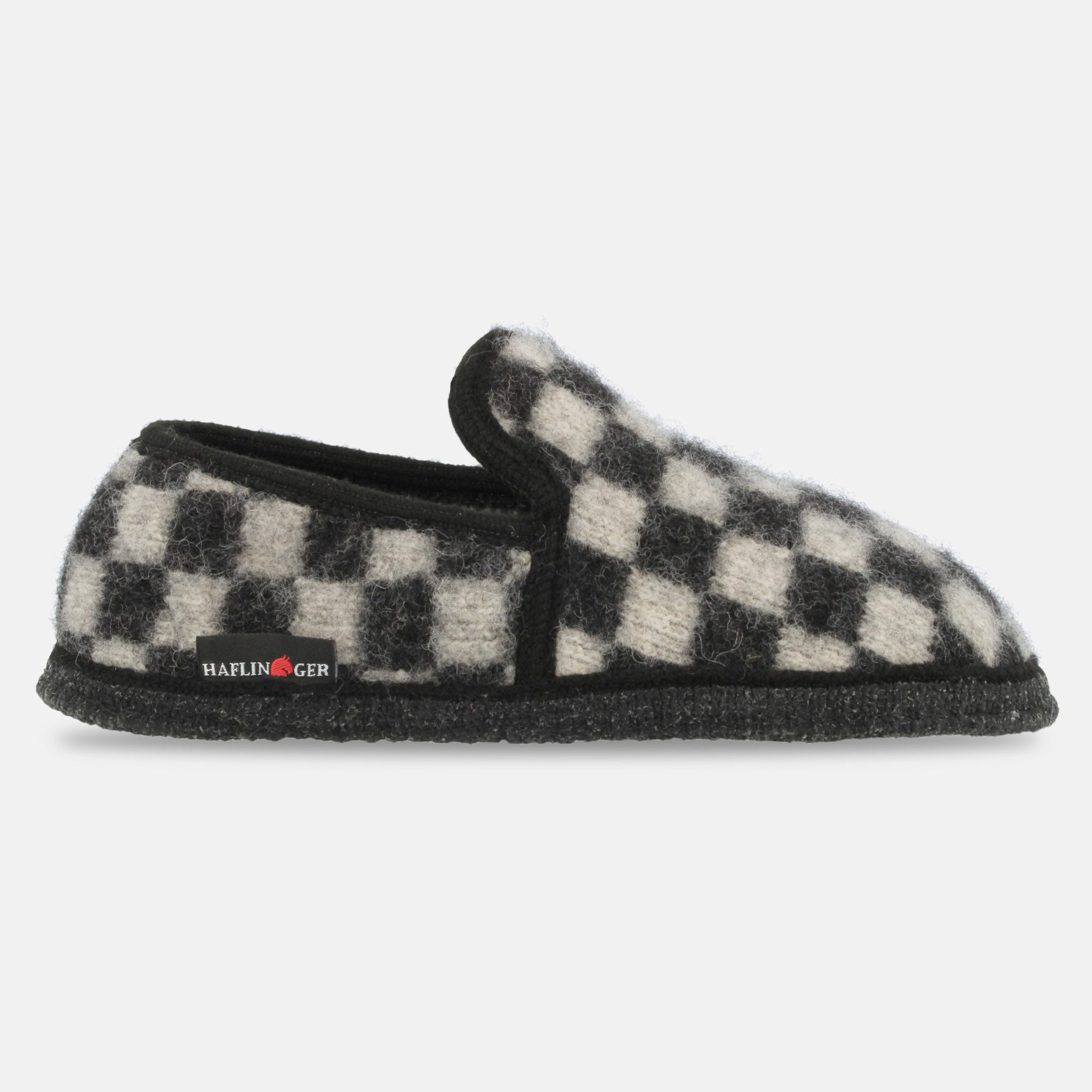 haflinger-loafer-chess-pantoffeln-mit-karo-design image 7