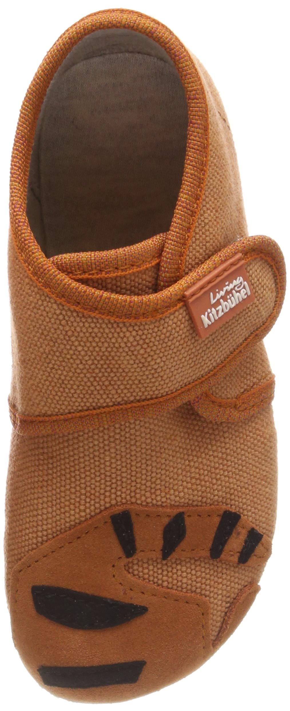 living-kitzb-hel-babyklettschuh-tiger-baby-jungen-hausschuh-mit-klett image 7