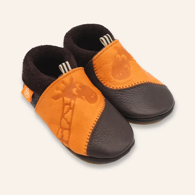 orangenkinder-amigo-barfu-hausschuhe-gisela-die-giraffe-special-model image 1
