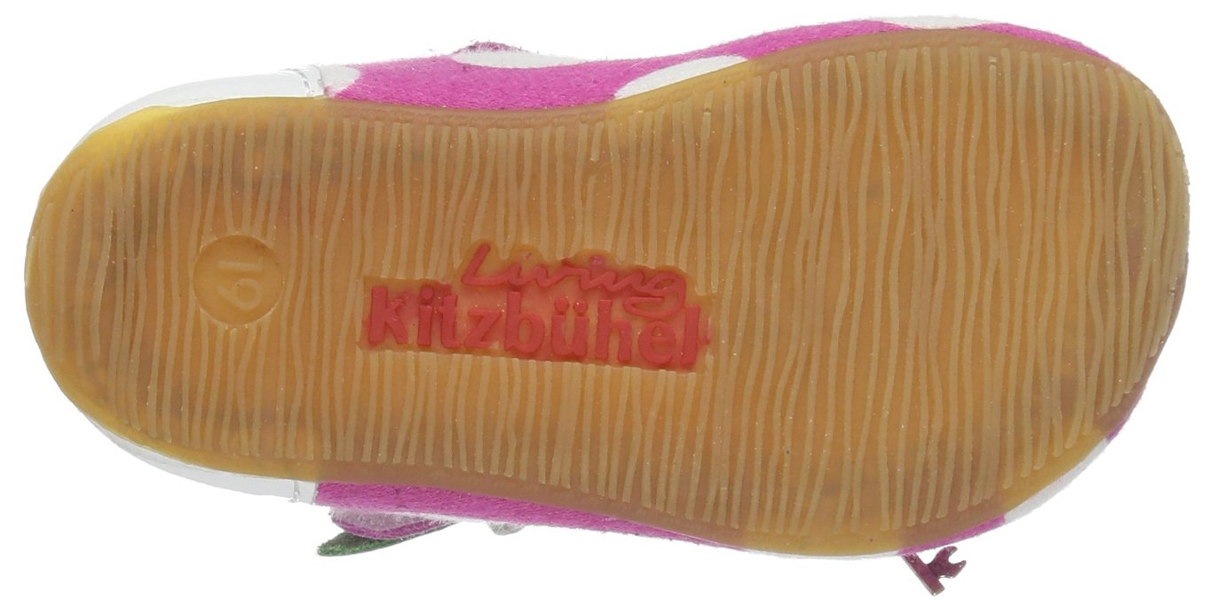 living-kitzb-hel-baby-ballerina-punkte-margerite-2305-lauflernschuh image 2