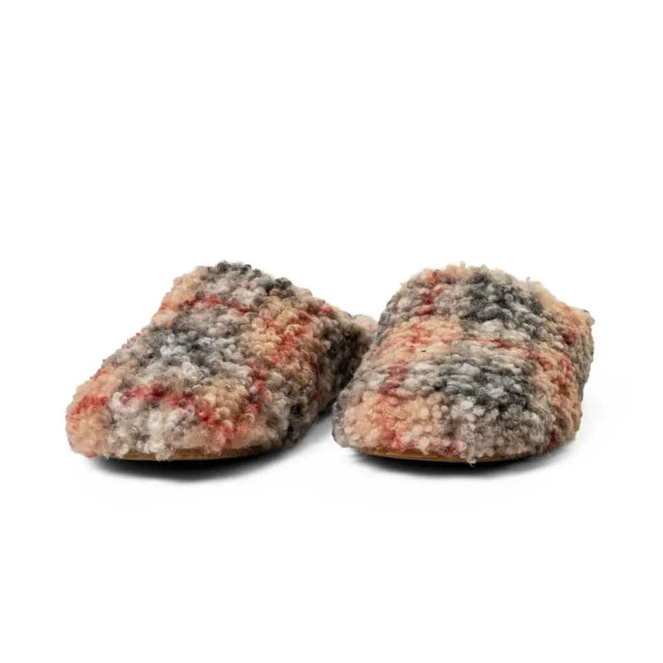 living-kitzb-hel-brechhorn-karo-slipper-aus-teddypl-sch image 1