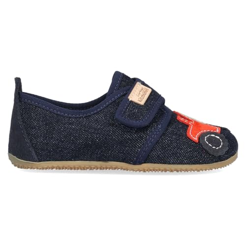 living-kitzb-hel-klettmodell-trolliger-traktor-marine-kinder-klettschuh image 5