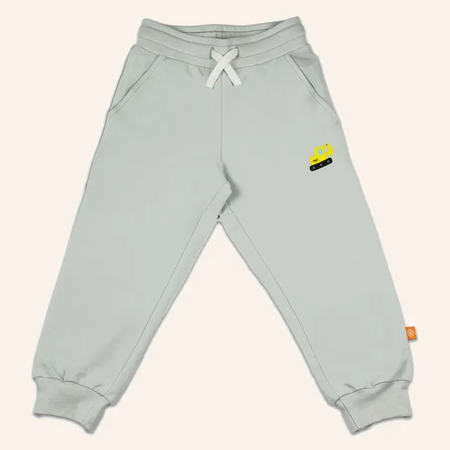 orangenkinder-bagger-jogginghose-grau-kinderhose-aus-baumwolle image 1