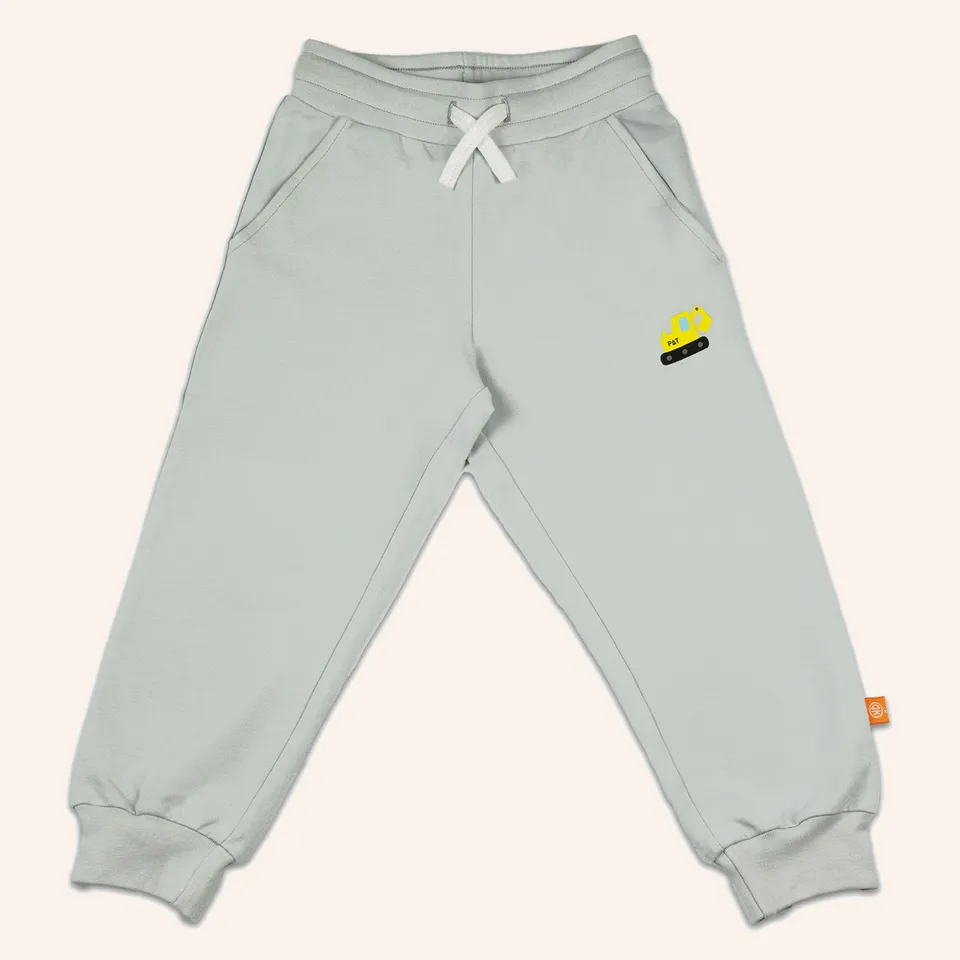 orangenkinder-bagger-jogginghose-grau-kinderhose-aus-baumwolle image 1
