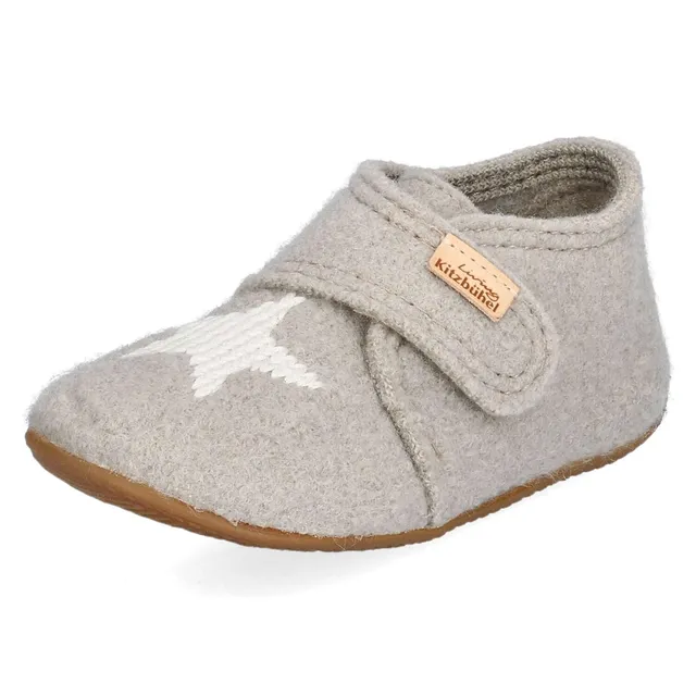 living-kitzb-hel-babyklettschuh-sternenstick-pumice image 1