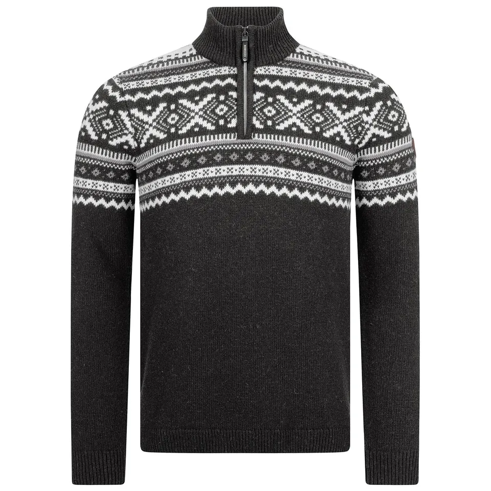 giesswein-nordic-sweater-zip-herren-merino-lambswool-norweger-pullover-mit-stehk image 1