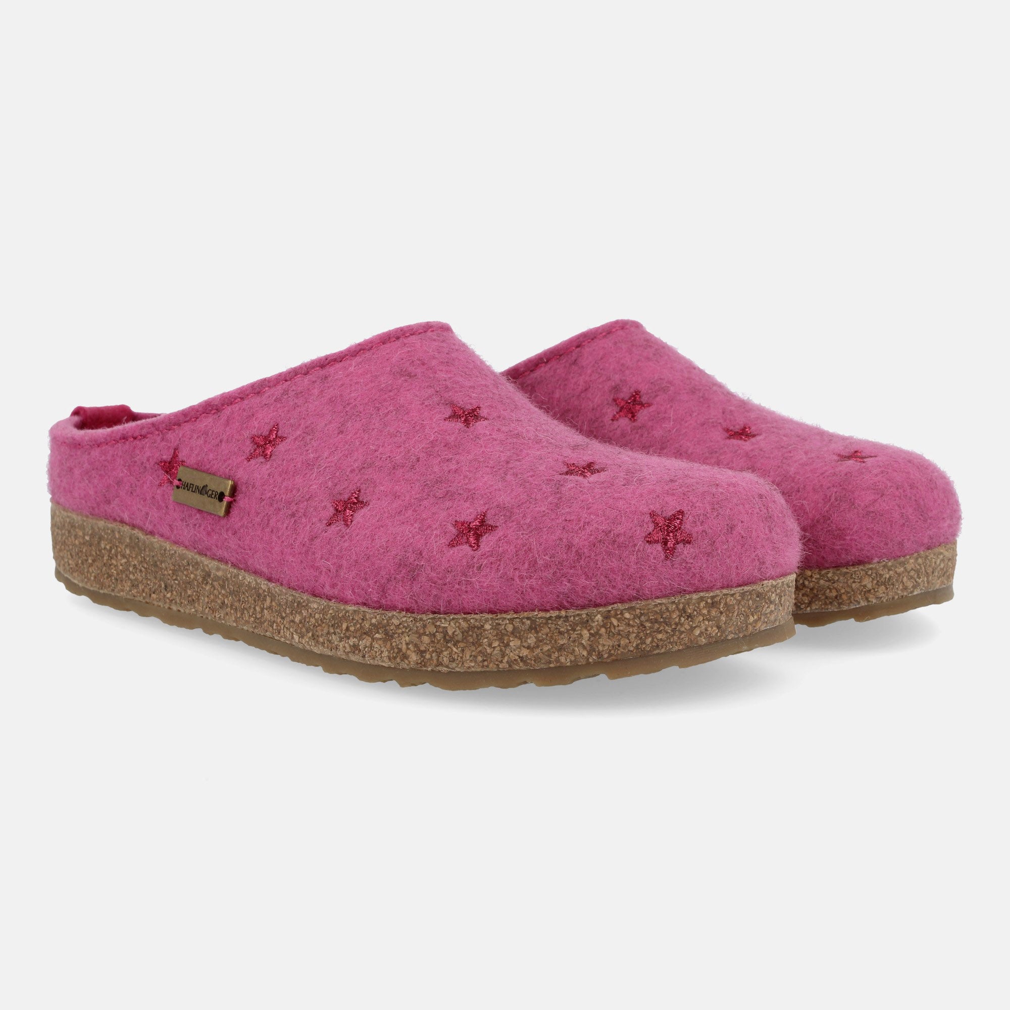 haflinger-grizzly-stelline-wollfilz-clog-mit-sternen image 2