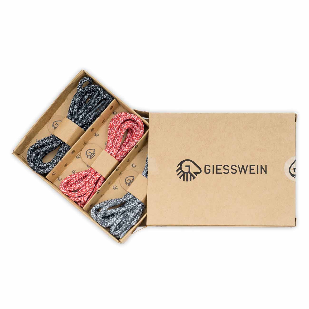 giesswein-lace-box-classic-schn-rsenkel-3-paar-aus-recycling image 1