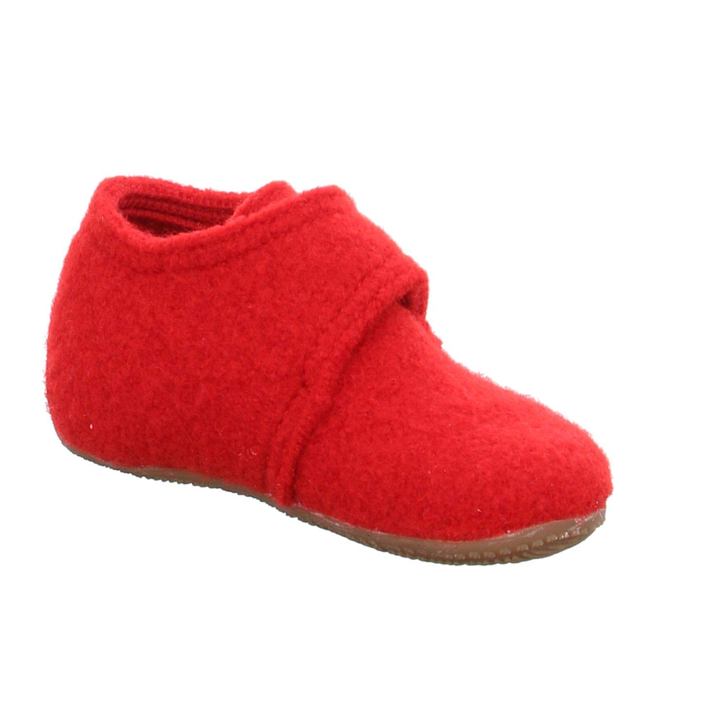 living-kitzb-hel-modell-3005-baby-klett-hausschuh-schurwolle-rot-gr-18-26 image 4