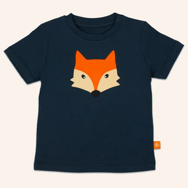 orangenkinder-fuchs-t-shirt-blau-aus-baumwoll-jersey-f-r-kinder image 1