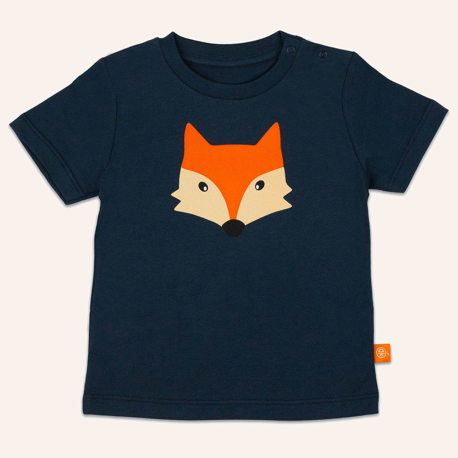 orangenkinder-fuchs-t-shirt-blau-aus-baumwoll-jersey-f-r-kinder image 1