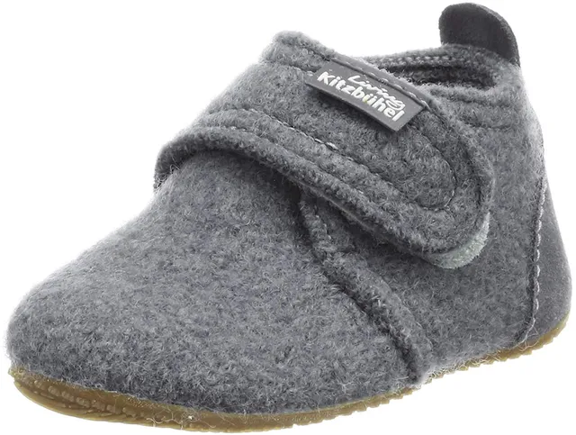 living-kitzb-hel-babyklett-mit-velourkappe-lauflernschuh-unisex-baby image 1