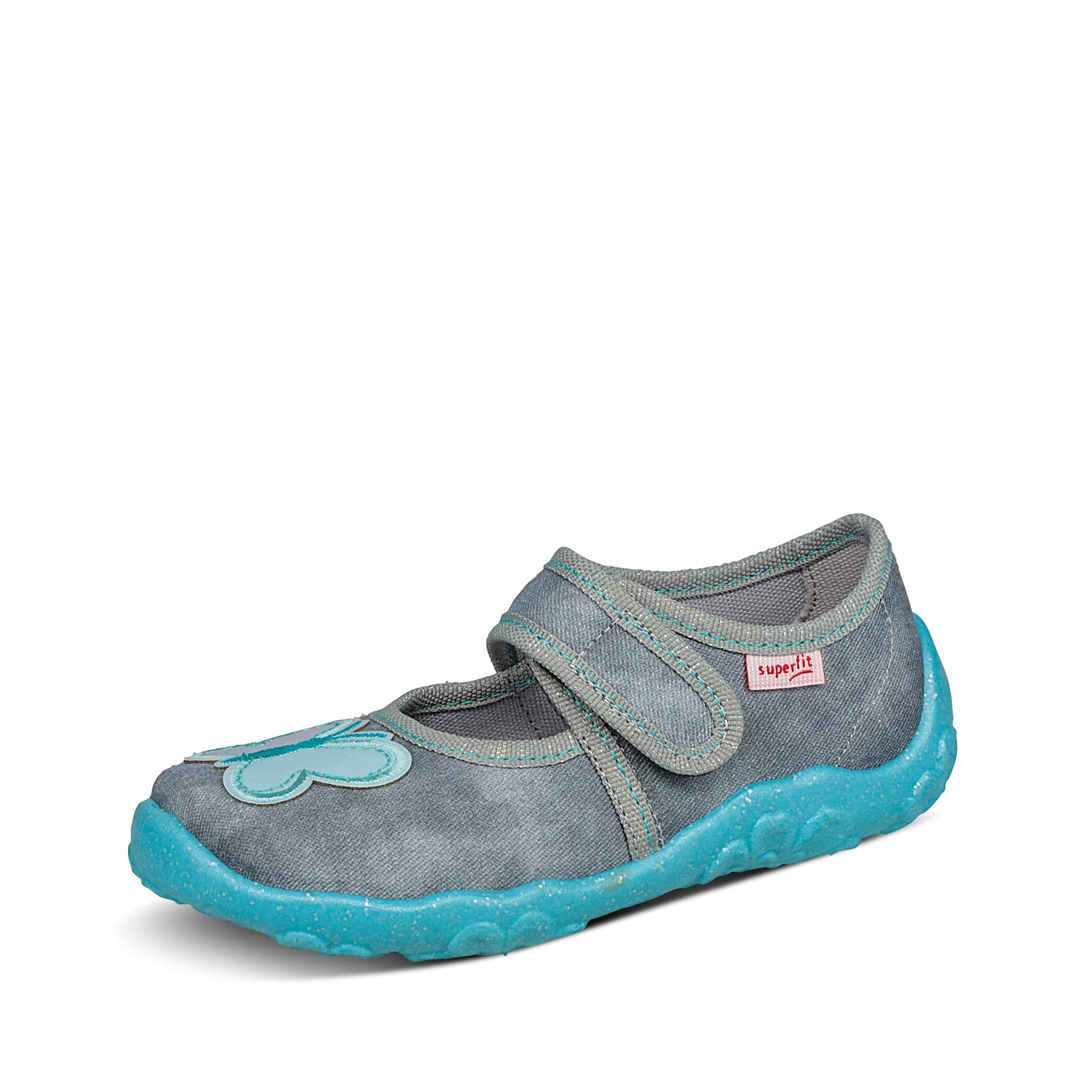 superfit-belinda-0-800287-m-dchen-hausschuhe-ballerina-mit-klett-und-einhorn image 6