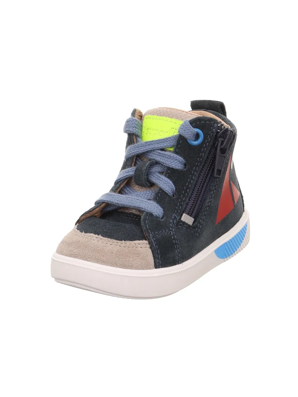 superfit-supies-sneaker-jungen-blau-beige-8020 image 1