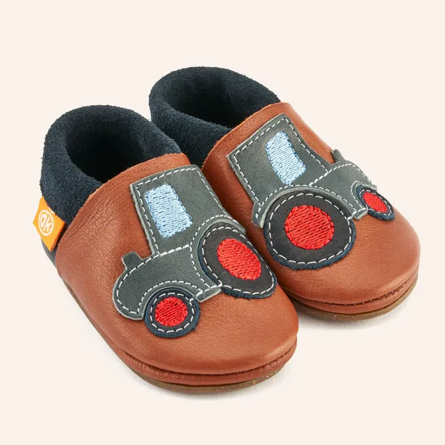 orangenkinder-barfu-schuhe-amigo-herbert-der-traktor image 1