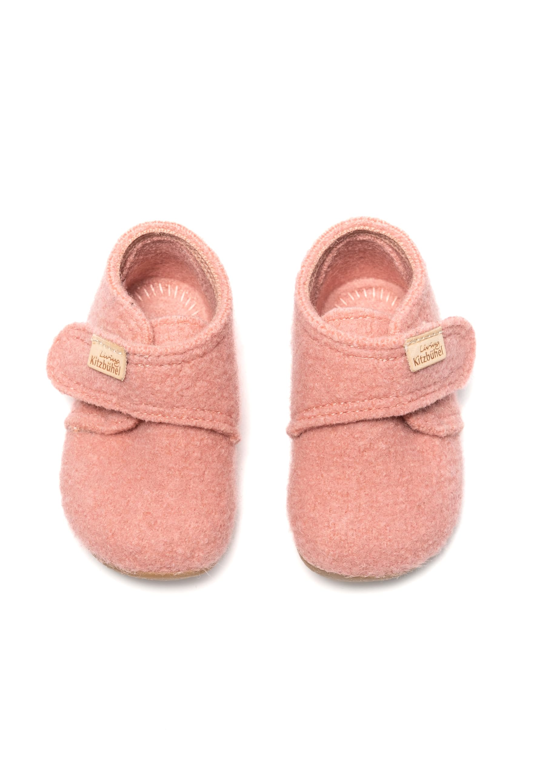 living-kitzb-hel-baby-hausschuh-krabbelschuh-schurwolle-ash-rose-gr-e-29 image 2