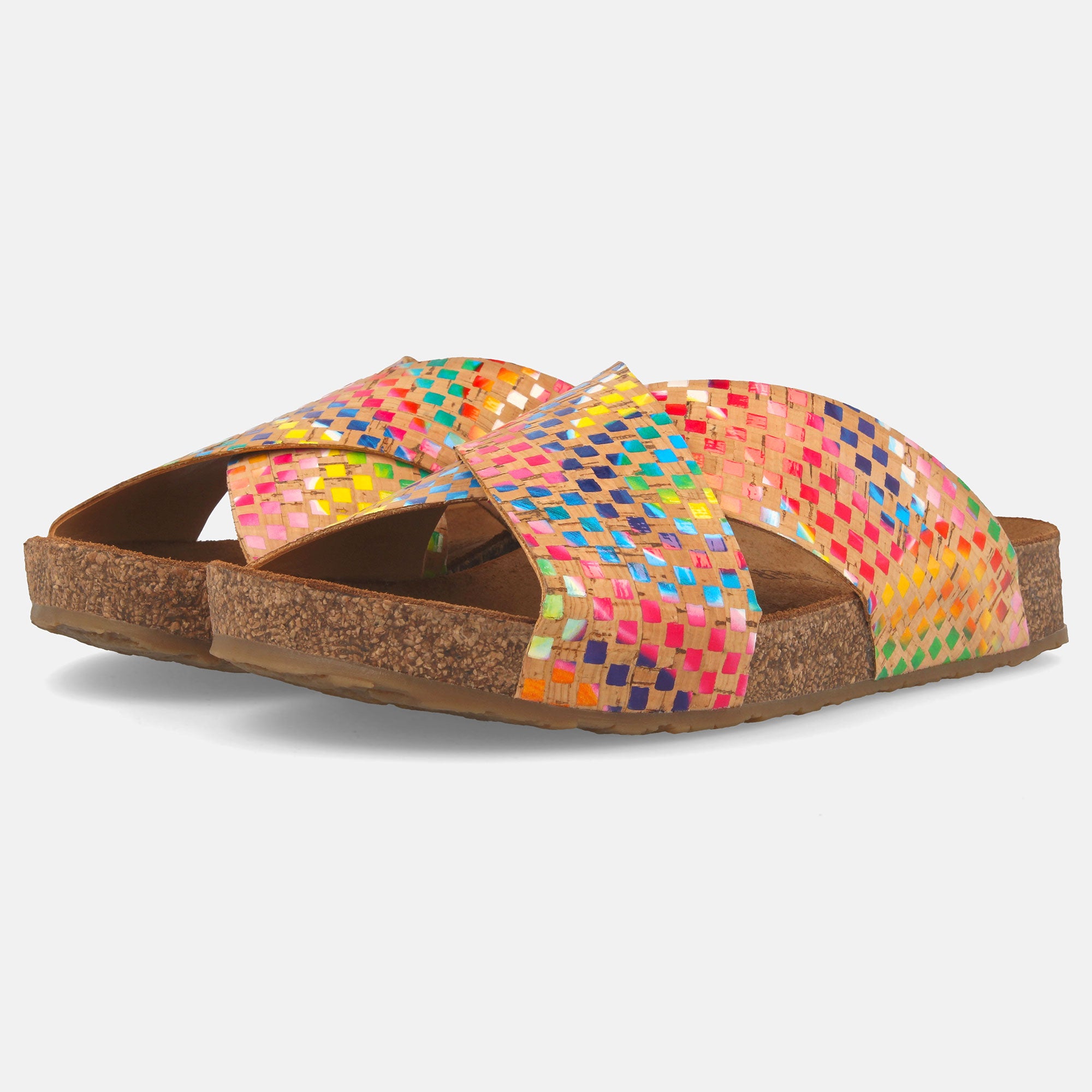 haflinger-mio-cork-multi-kork-pantolette image 4