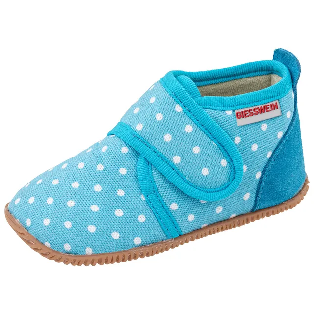 giesswein-stans-slim-fit-kinder-hausschuhe-klett-aus-baumwolle image 1