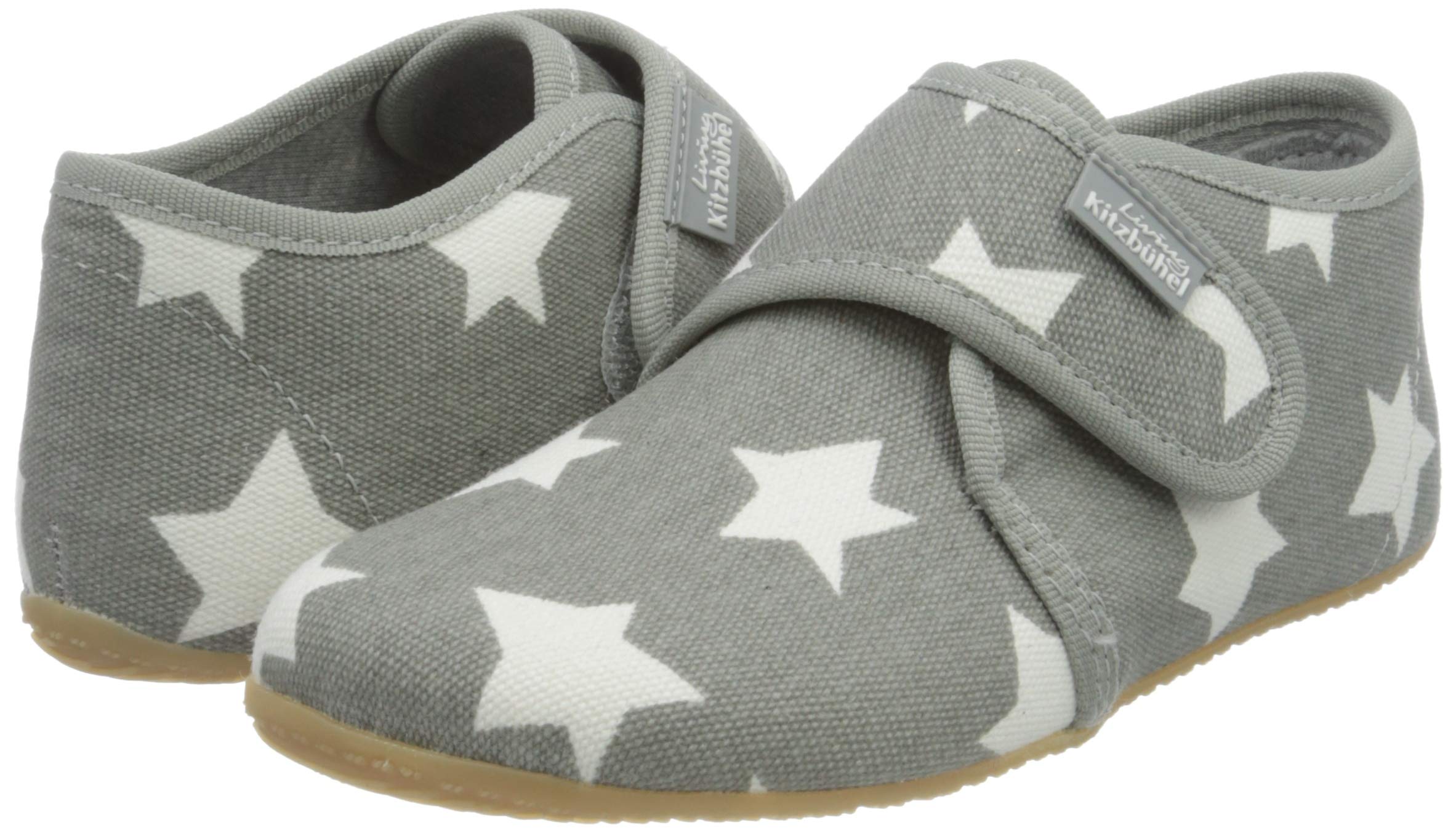 living-kitzb-hel-babyklettschuh-tiger-unisex-kinder-hausschuh-mit-klett image 7