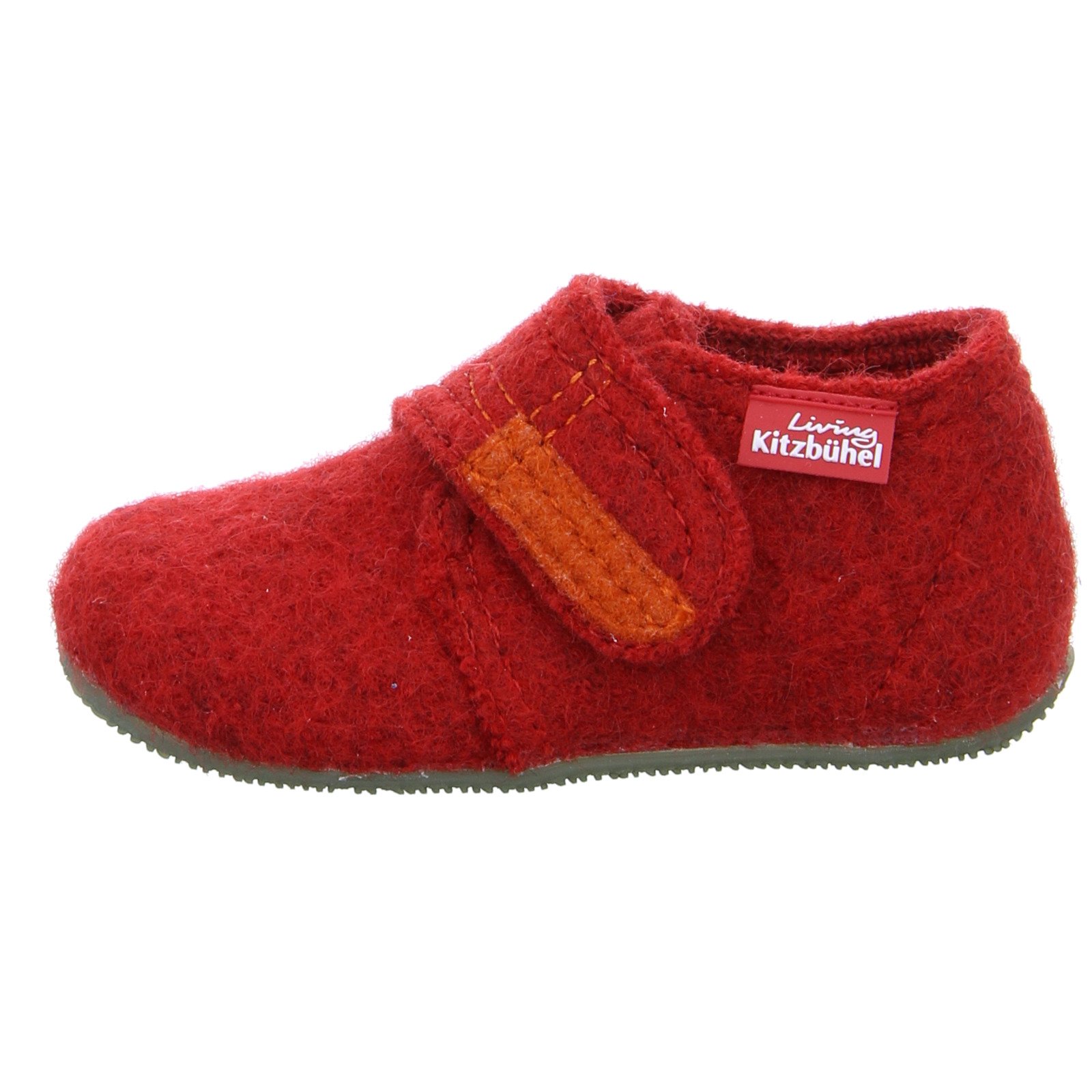 living-kitzb-hel-baby-klettschuh-unifarben-krabbelschuhe-unisex-baby image 2