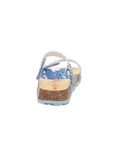 superfit-fussbettpantoffel-m-dchen-t-rkis-mehrfarbig-8400 image 8