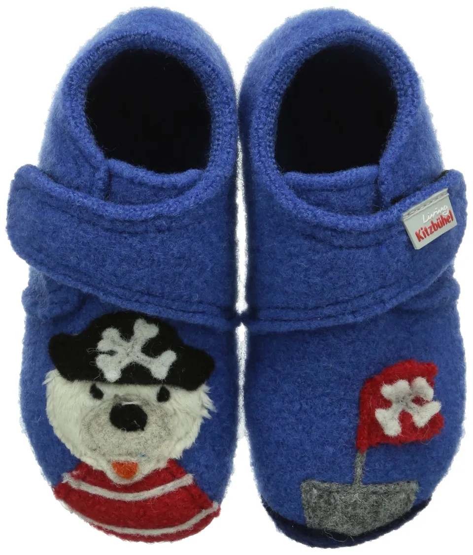 living-kitzb-hel-pirat-baby-jungen-lauflernschuh-mit-klett image 1