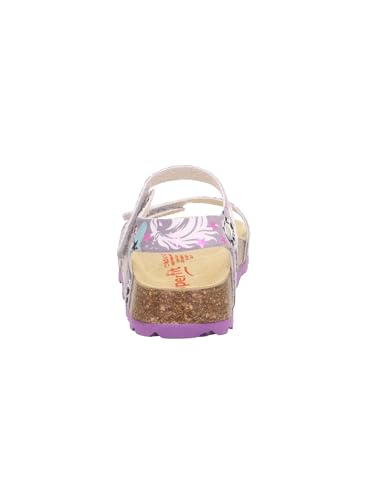 superfit-fussbettpantoffel-m-dchen-hausschuh-lila-mehrfarbig-8520 image 8