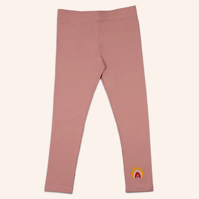 orangenkinder-regenbogen-leggings-pink-baby-kinder-leggings-baumwolle image 1