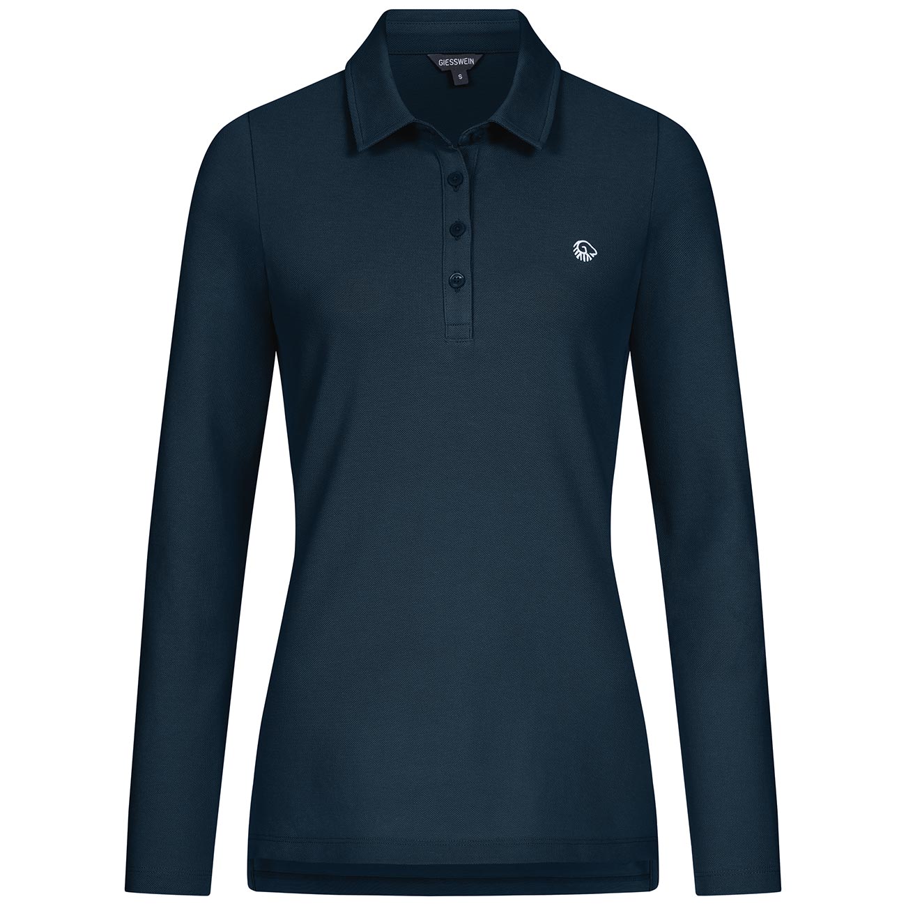 giesswein-polo-shirt-bio-baumwolle-longsleeve-damen image 1