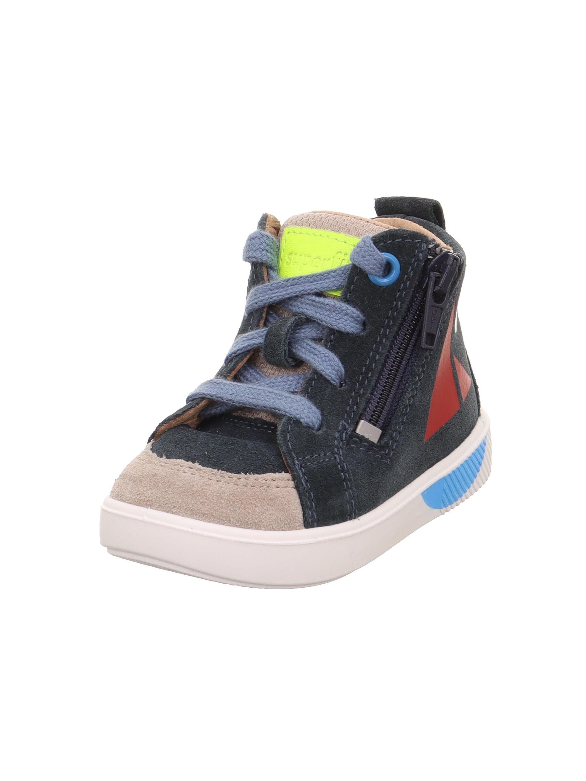 superfit-supies-sneaker-jungen-blau-beige-8020 image 1