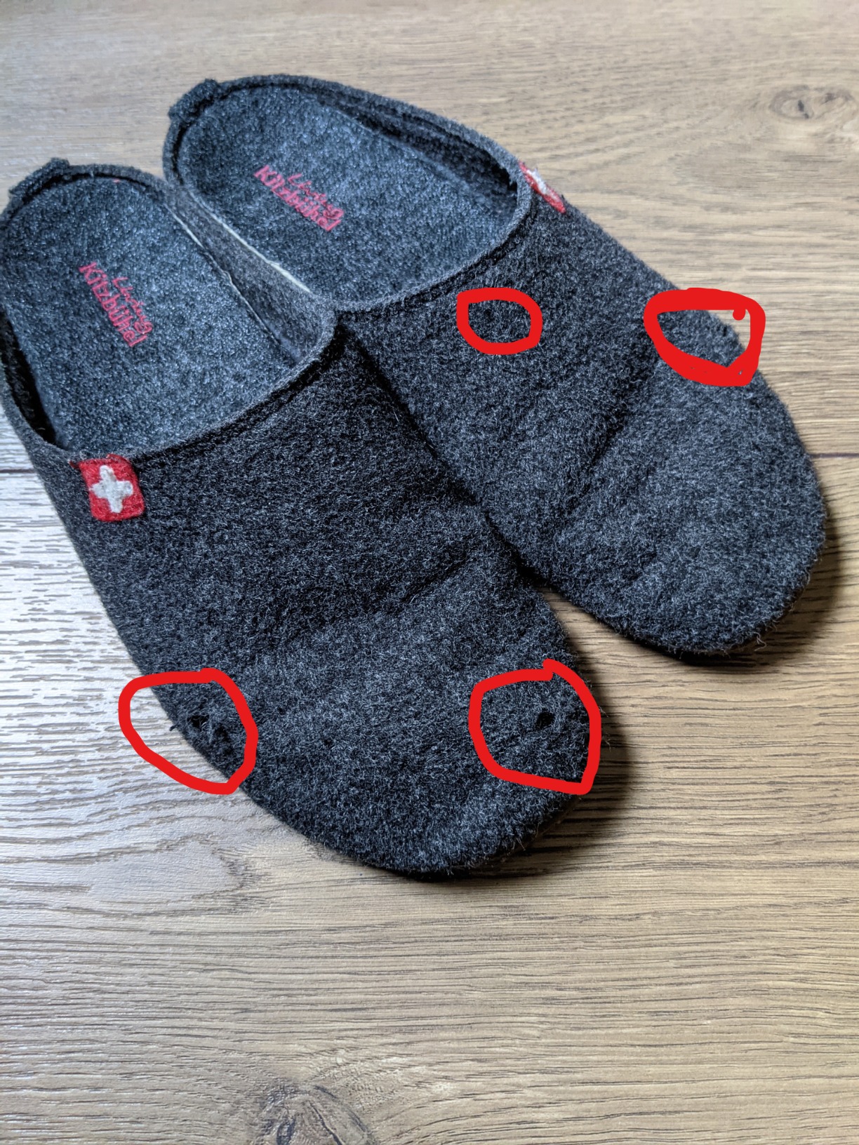 Leider zu eng