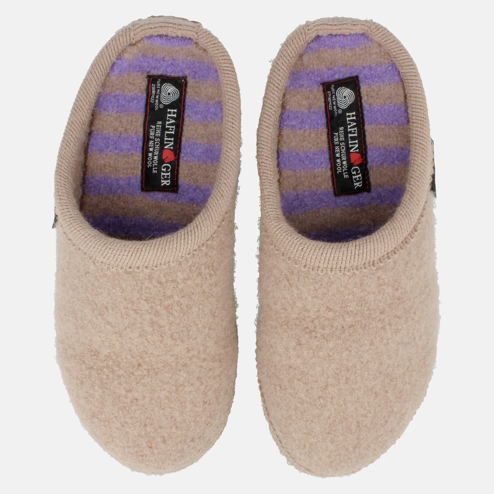 haflinger-walktoffel-striped-wollwalk-pantoffel image 3