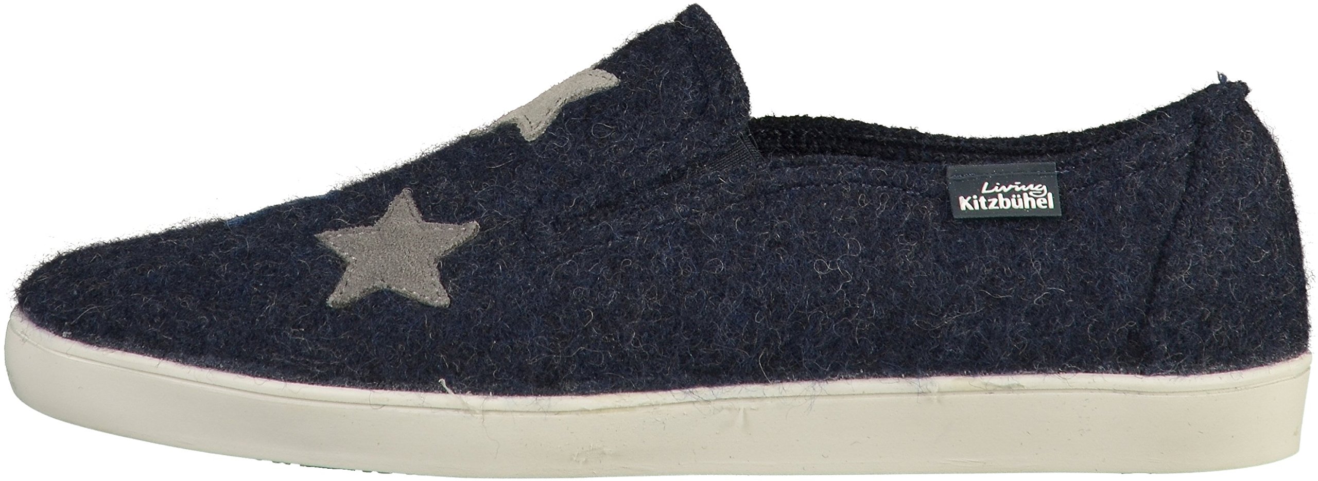 living-kitzb-hel-3241-slipper-dunkelblau-walk-hausschuh-aus-schurwolle image 2