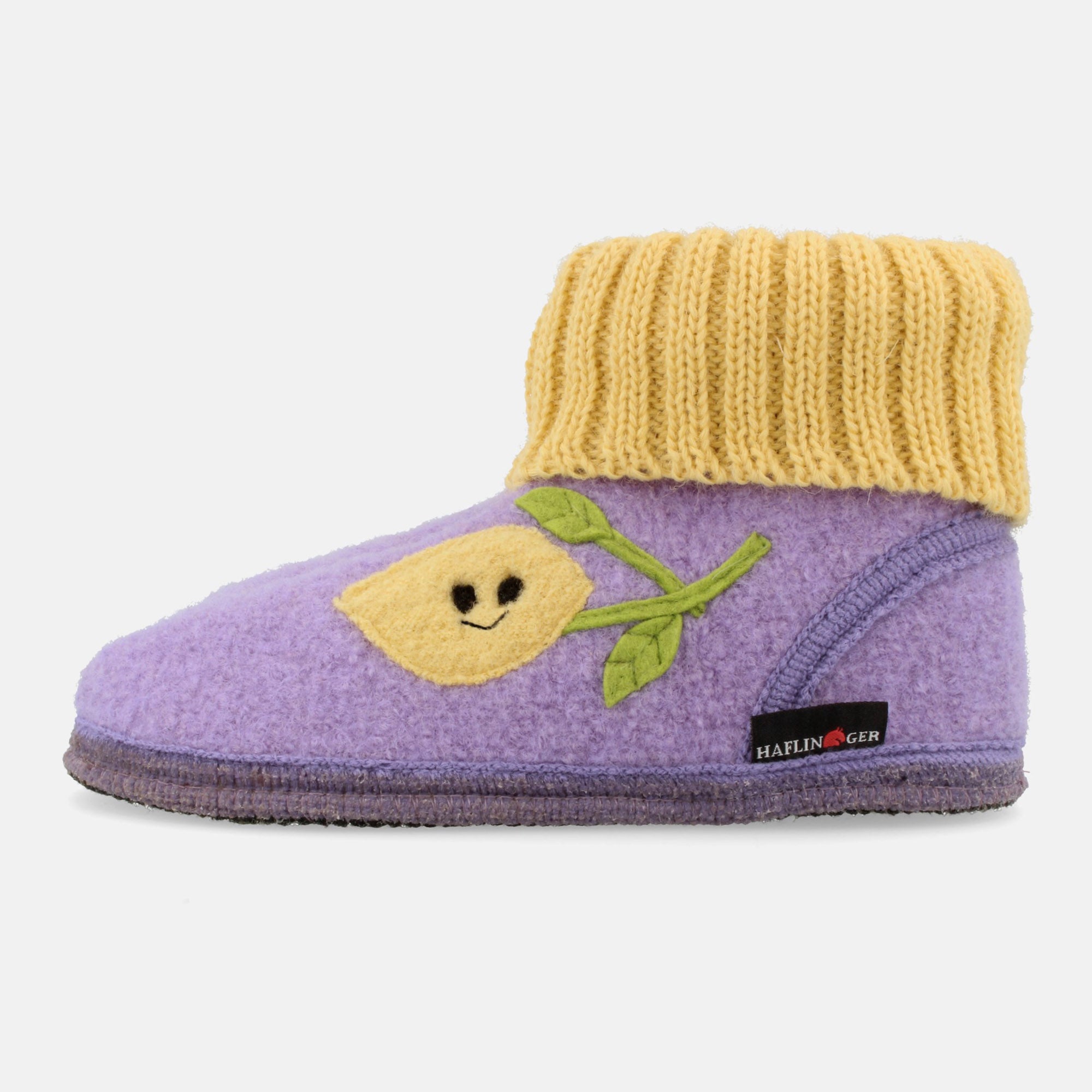 haflinger-grizzly-zitrone-kinder-h-ttenschuh-wollwalk image 5