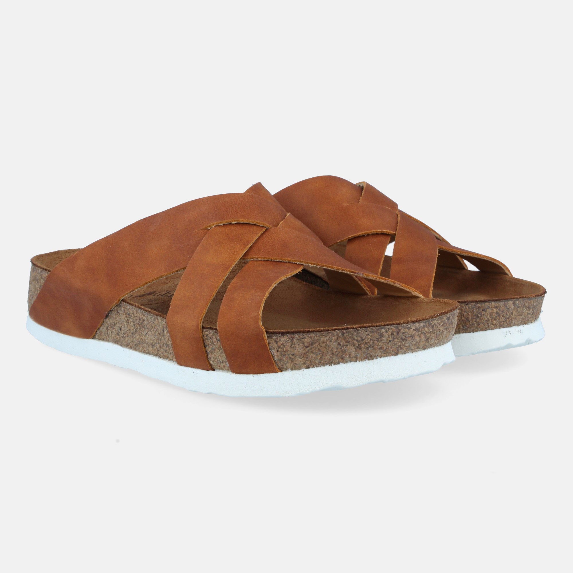 haflinger-bio-bo-korkfu-bett-pantolette-aus-glattleder image 2