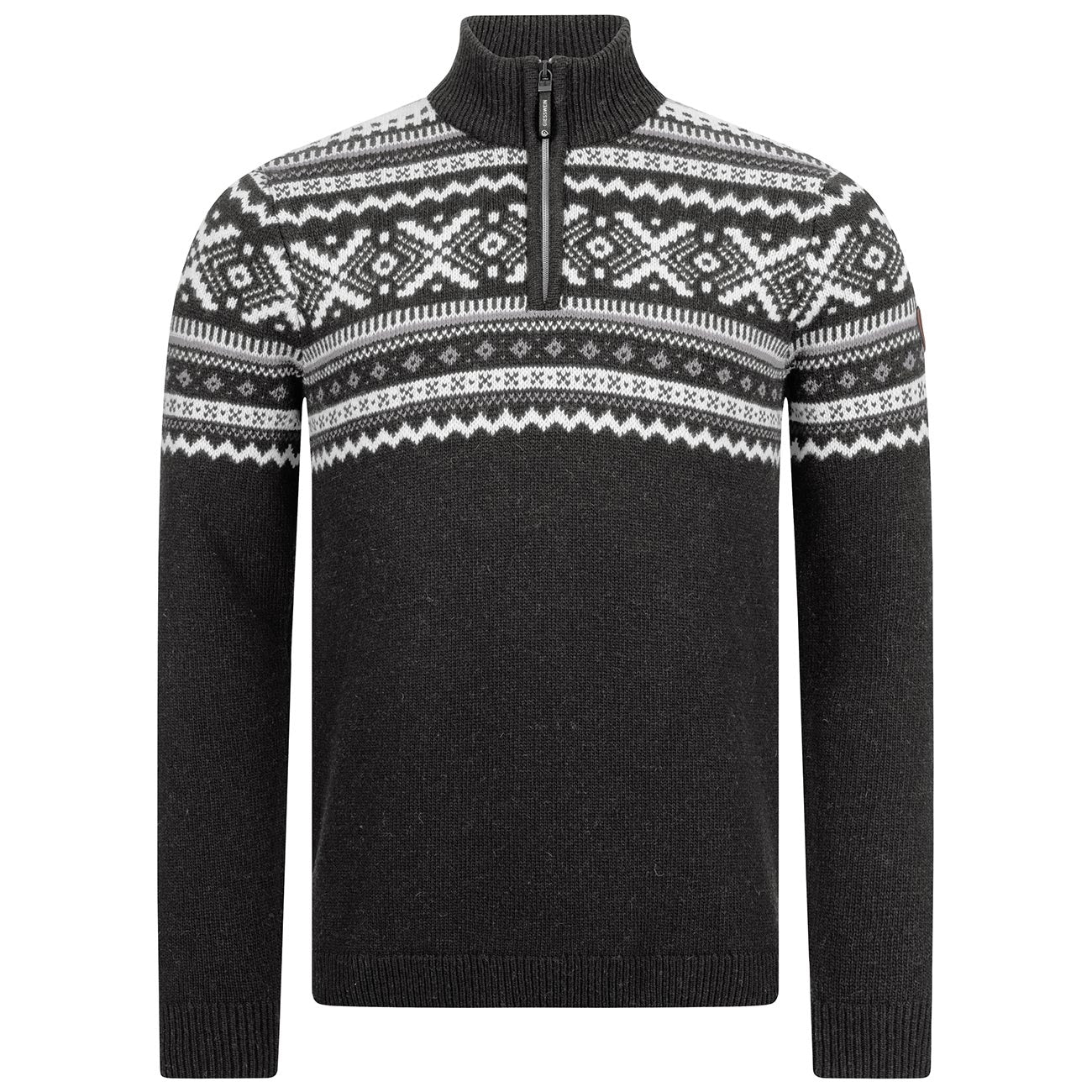 giesswein-nordic-sweater-zip-herren-merino-lambswool-norweger-pullover-mit-stehk image 1