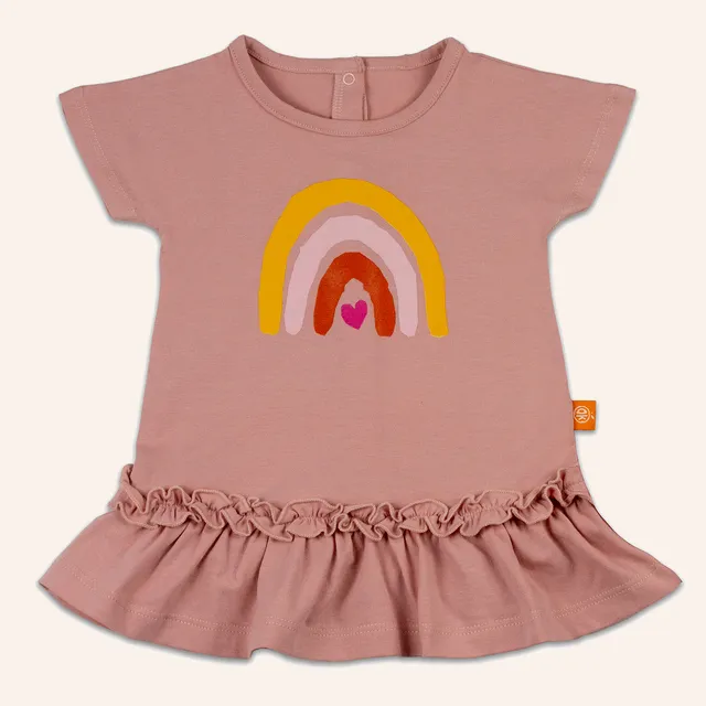 orangenkinder-top-rainbow-pink-kinder-top-aus-baumwoll-jersey image 1