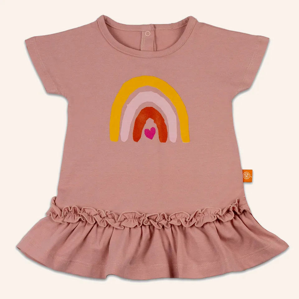 orangenkinder-top-rainbow-pink-kinder-top-aus-baumwoll-jersey image 1