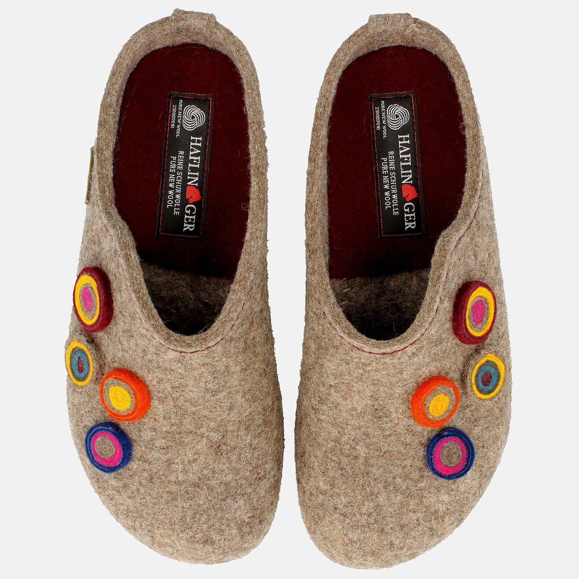 haflinger-grizzly-kanon-wollfilz-pantoffel image 6